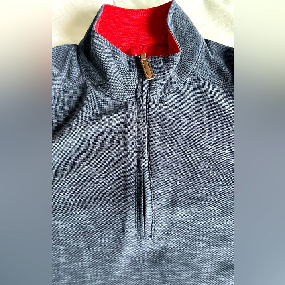 Men’s front zipper pullover